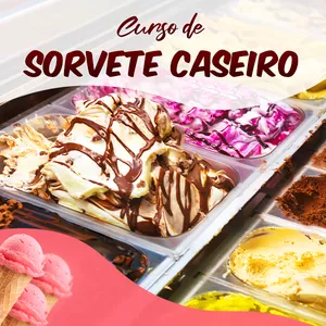 Imagem do curso Curso Fabricação de Sorvete Caseiro