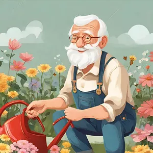 Imagem de capa para o Ebook Histórias Infantis Interativas - Jardineiro