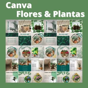 Imagem de capa para o Ebook Pack Flores e Plantas