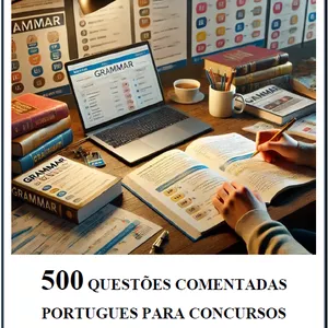 Imagem de capa para o Ebook 500 Questões de Português - Cebraspe