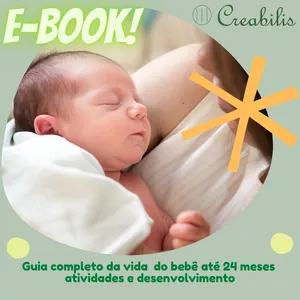 Imagem de capa para o Ebook Bebês- desenvolvimento e atividades