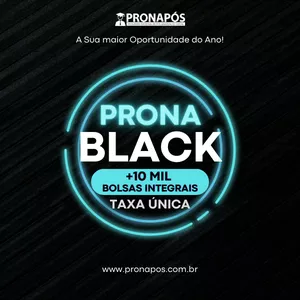 Imagem de capa para o Curso online PronaBlack INEX - Taxa Única R$79,99