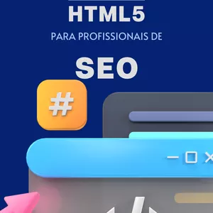 Imagem de capa para o Ebook HTML5 para Profissionais de SEO
