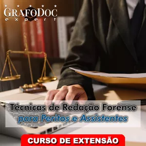 Imagem do curso Técnicas de Redação Forense para Peritos e Assistentes