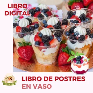 Imagen de portada para Ebook Recetarios Postres en Vaso