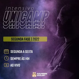 Imagem principal do produto INTENSIVO UNICAMP 2ª FASE 2022