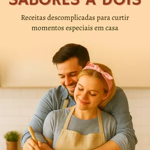 Imagem de capa para o Ebook SABORES A DOIS