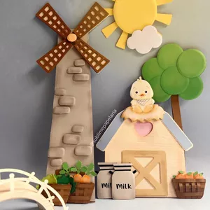 Imagem de capa para o Ebook Topo Fazendinha - Arquivo de Corte