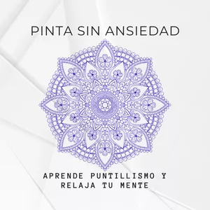 Imagen de portada para Ebook Pinta sin Ansiedad: Aprende Puntillismo y Relaja tu Mente