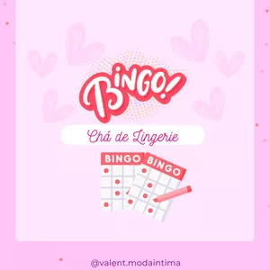 Imagem de capa para o Ebook Bingo Chá de Lingerie