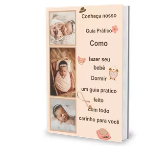 Imagem de capa para o Ebook Guia Prático para o Bebê Dormir