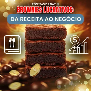 Imagem de capa para o Curso online Brownies Lucrativos: Da Receita ao Negócio