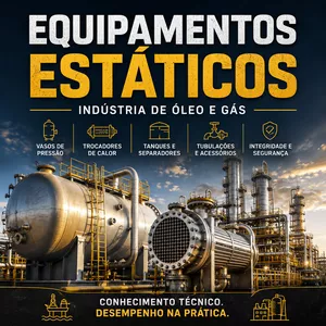 Imagem de Equipamentos Estáticos na Indústria de Óleo e Gás criado por Rafael de Oliveira Cruz  na hotmart