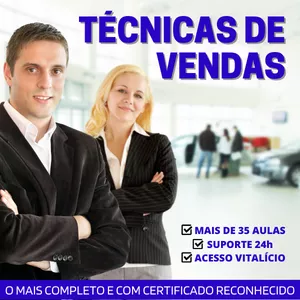 Imagem do curso Técnicas de Vendas