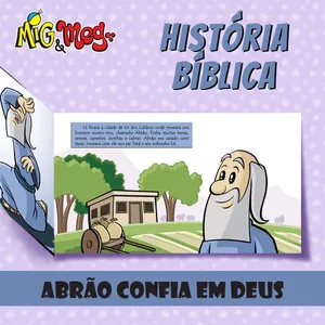 Imagem de capa para o Ebook História Abraão confia em Deus