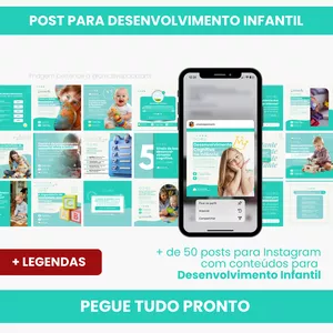 PACK PARA DESENVOLVIMENTO INFANTIL por Creative Packs Arts