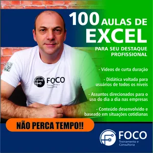 Imagem de 100 AULAS ESSÊNCIAIS DE EXCEL criado por Edson Piacentini na hotmart