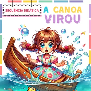 Imagem de capa para o Ebook SEQUÊNCIA DIDÁTICA A CANOA VIROU