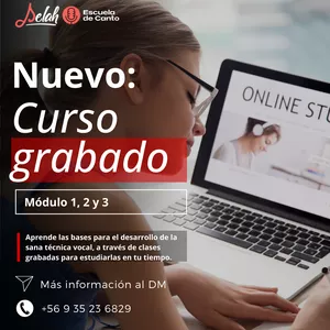Imagen de portada para Curso online Fundamentos básicos de la técnica vocal.