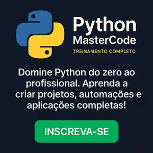 Imagem do curso Python MasterCode – Treinamento Completo 