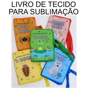 Livro em Tecido Para Sublimação por Elvis Bohorquez