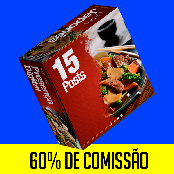 PACOTE DE POST PARA JAPONÊS - CMZ (15 ARTES) por AGENCIA CAMAZO