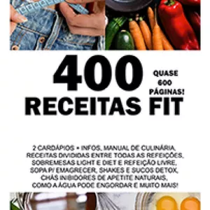 Curso 400 Receitas Fit com Cardápios (+ebook bonus)