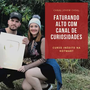 Imagem de capa para o Curso online Faturando Alto com Canal de Curiosidades