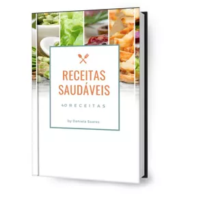Imagem principal do produto E-book receitas SAUDÁVEIS para NUTRICIONISTAS 