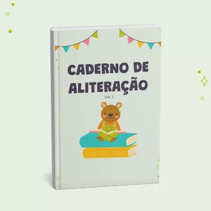 Imagem de capa para o Ebook Caderno de Aliteração - Vol. 1 