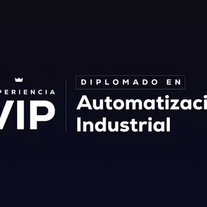 Imagen de portada para Curso online Experiencia VIP: Diplomado en Automatización Industrial
