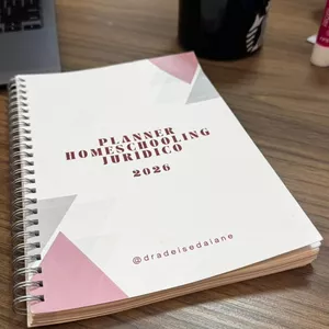 Imagem de capa para o Curso online Planner Homeschooling Jurídico A4