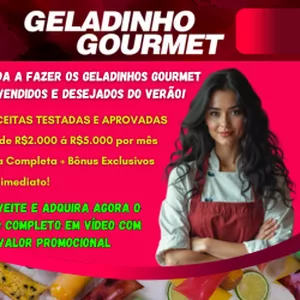 Imagem do curso Geladinhos Gourmet Mais Vendidos e Desejados do Verão!