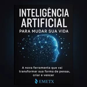 Imagem de capa para o Ebook Manual Simples de Inteligência Artificial – aprenda do zero a usar no dia a dia