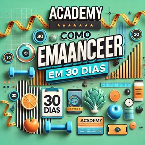 Imagem de capa para o Ebook Academy: Do Emagrecimento.