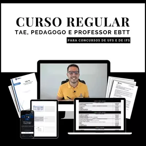 Imagem de capa para o Curso online Técnico em Assuntos Educacionais, Pedagogo e Professor EBTT