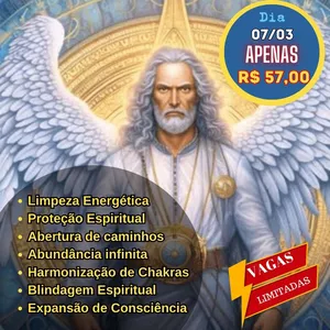 Imagem de capa para o Evento online MESA RADIÔNICA COLETIVA DO ARCANJO METATRON (PARA FILHOS)