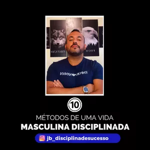 Imagem de capa para o Ebook 10 Métodos de uma vida masculina disciplinada