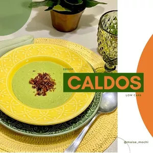 Imagem de capa para o Ebook Ebook Caldos Maise Mochi