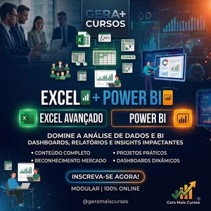 Imagem do curso Capacitação Completa em Excel e Power BI para Decisões Estratégicas