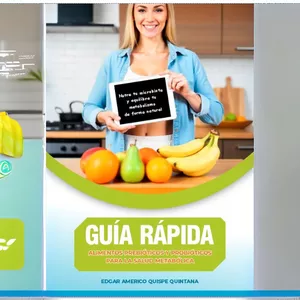 Imagen de portada para Ebook GUIA RÁPIDA: ALIMENTOS PREBIÓTICOS Y PROBIÓTICOS PARA LA SALUD METABÓLICA