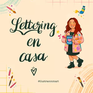 Imagen de portada para Ebook Lettering en Casa 