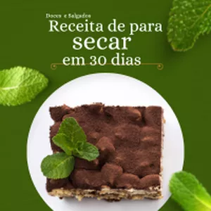 Imagem de capa para o Ebook Receitas Saudáveis ​​para Emagrecer em 30 dias
