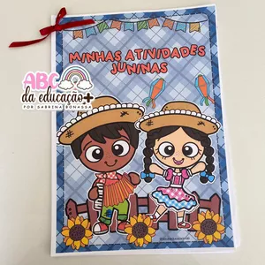 Imagem de capa para o Ebook Sequencia Didática junina- 1º e 2º ano