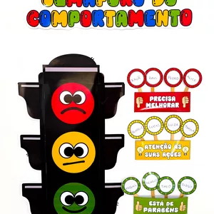 Imagem de capa para o Ebook Semáforo do Comportamento - Kit Kids Escolar