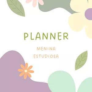 Imagem de capa para o Ebook Planner Essencial para Menina Estudiosa