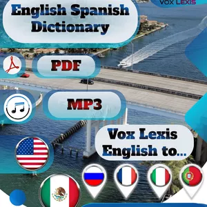 Cover image for Ebook ENGLISH - SPANISH DICTIONARY PDF MP3 VOX LEXIS
