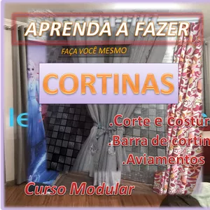 Imagem do curso Aprenda a fazer Cortinas