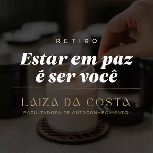 Imagem de capa para o Curso online RETIRO ESTAR EM PAZ É SER VOCÊ