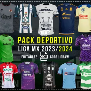 Imagen de portada para Curso online PACK DISEÑOS LIGA MX 2023-2024